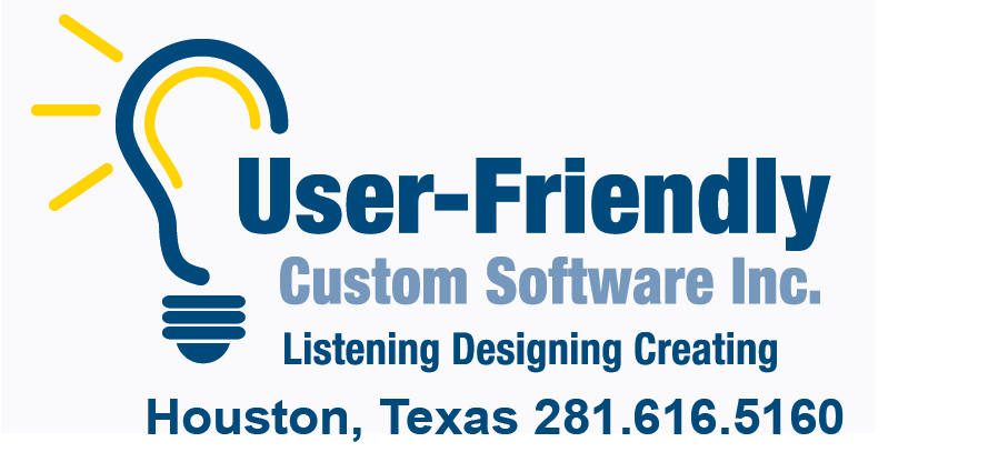 User Friendly Custom Software Logo